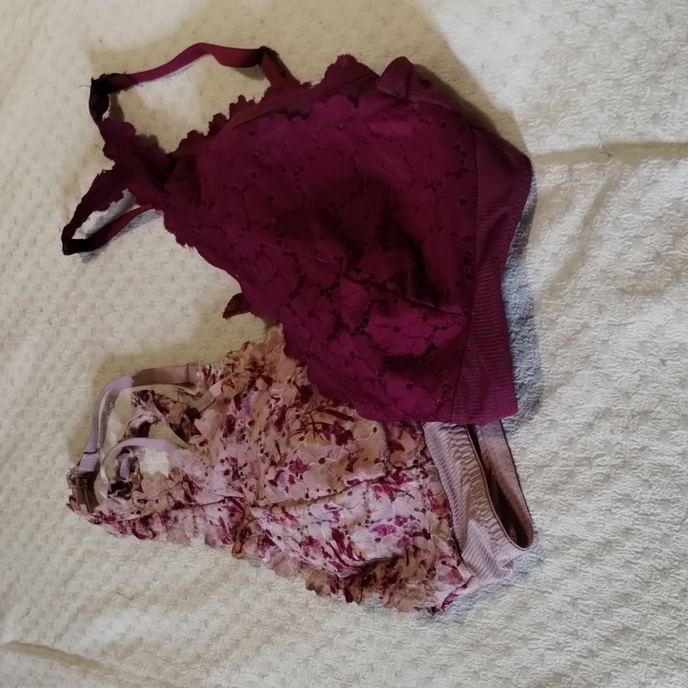 Lot of 2 Jessica Simpson bralettes - Picture 1 of 8